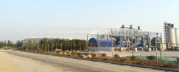 Jiangsu Xu Gang Group New 6# Space Frame Structure Environmental Protection Shed Project photo-5