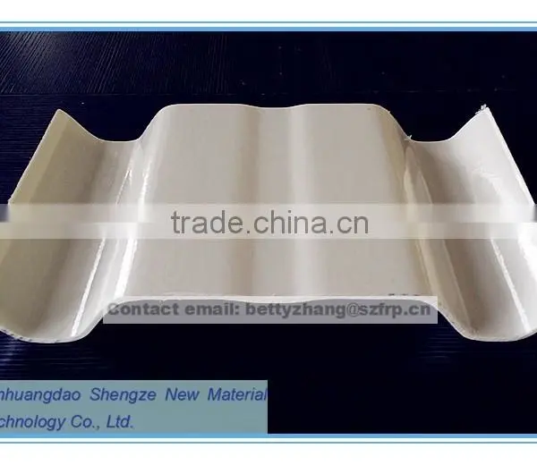 FRP Roof Corrugated Sheet/white Corrugated Roofing Sheet/ Grp Housetop Sheet photo-2