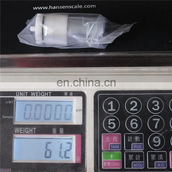 Chihai Motor Carbon Brush 370 DC 6V Silent Air Pump 500mmHg Mini Fish Car Charging Treasure Oxygen Pump photo-6