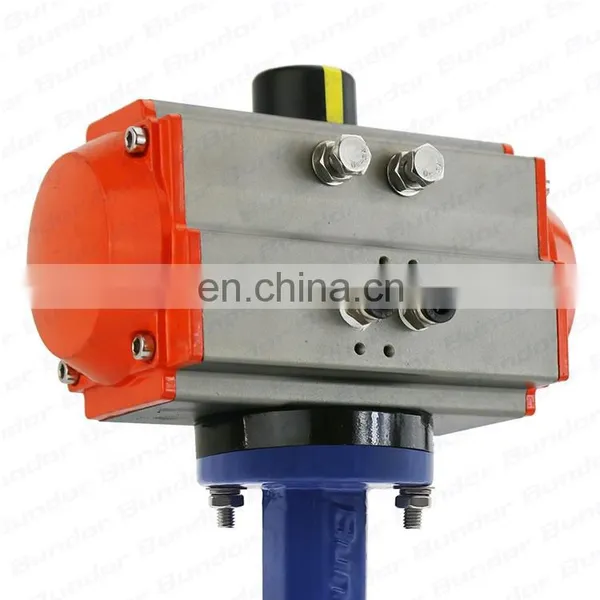 Bundor High Performance Valve Accessories Double Acting Pneumatic Actuator for Ball Valve Butterfly Valve photo-3