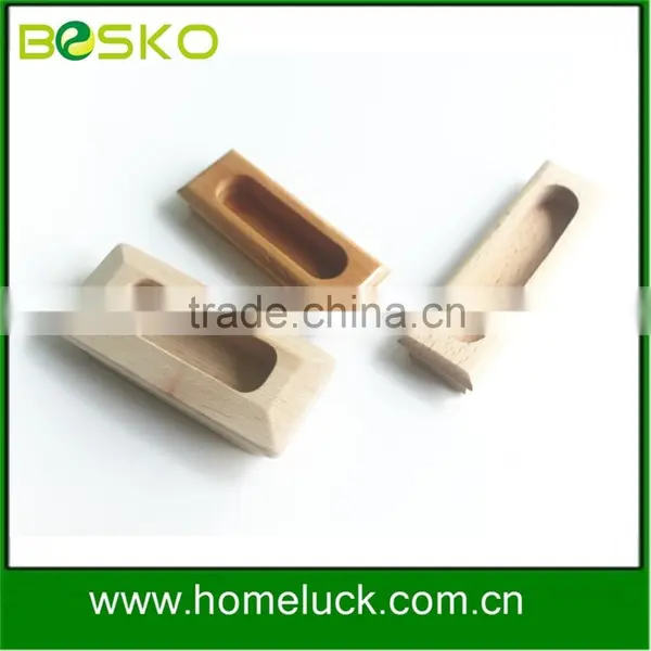 Natural Material Drawer Wood Door Handles Small Round Wooden Knobs Quality Choice photo-6