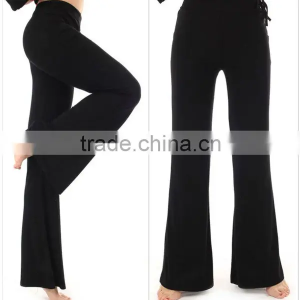 Low Minimum Women Breathable Modal Loose Fit Dance Wear Pants Yoga Pants photo-2