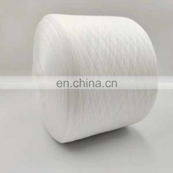 Hot Selling China Factory 20s 30s 40s 50s 60s 70s 100% Polyester Poly Poly Core Spun Sewing Thread Raw White photo-5