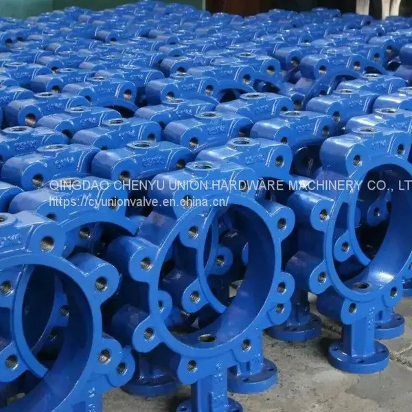 Resilient Seated Concentric Type Ductile Cast Iron Industrial Control lug Butterfly Valves with EPDM PTFE PFA Rubber Lining API/ANSI/DIN/JIS/ASME/Awwa