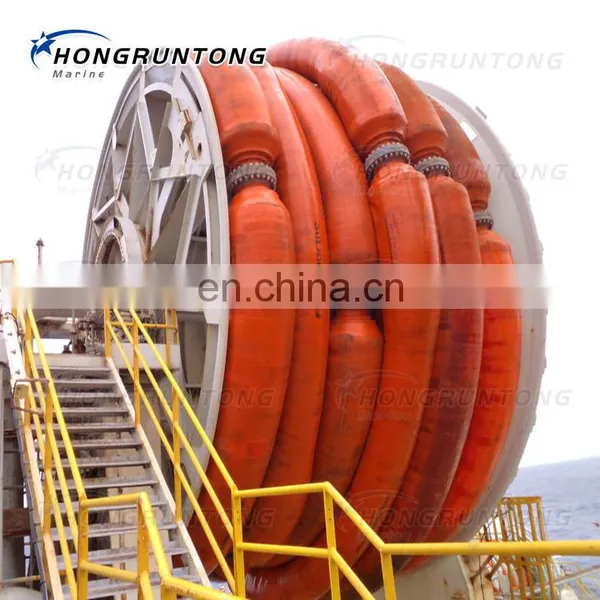 BV Certificated Abrasion Resistant Double Carcass Tail Full Floating Marine Hose For STS Oil Transportation photo-2