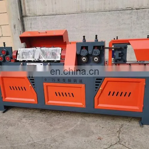 Steel Coil Straightening And Cutting Machine/bending Machine Automatic Coiled Steel Bar Straightening Machine photo-3