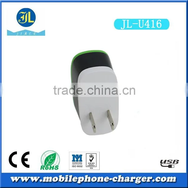 USB Wall Charger 5v 1000mA 2 USB Charger Ports 2.1A Smartphone photo-5