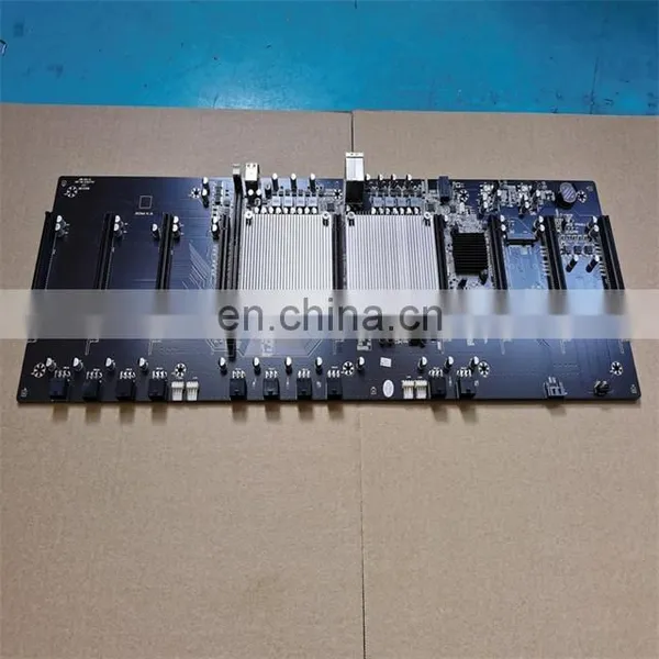 The New X79 9 Card In-line Motherboard With 60mm Spacing Supports Rtx3060 Graphics Card Ddr3 photo-3