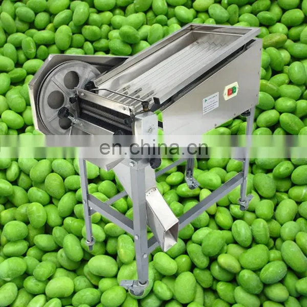 Automatic Green Pea Soybean Sheller Shelling Machine Price For Sale photo-4