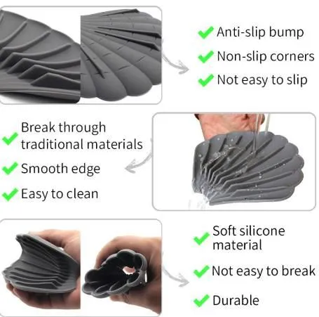 Silicone Soap Holder Shell Soap Dish Soap Dish Shell Soap Tray Soap Dish photo-4