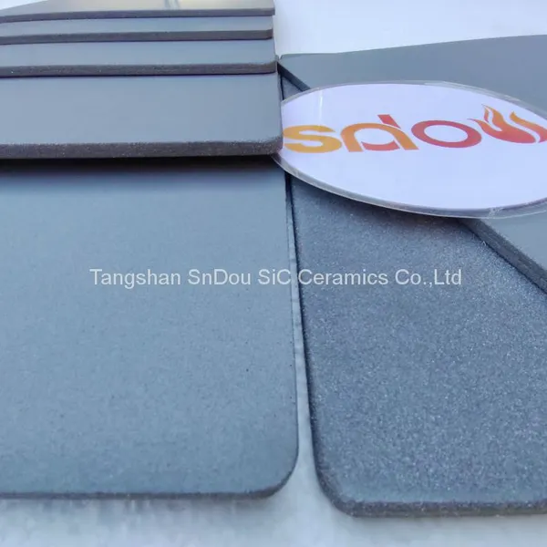 RSiC Plate by 1650C Recrystallized SiC Ceramics (kiln Shelf) photo-2
