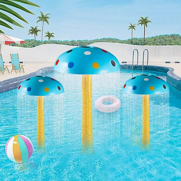 Outdoor Children's Water Park Mushroom Fountain Curtain Message Swimming Pool Water Mushroom photo-6