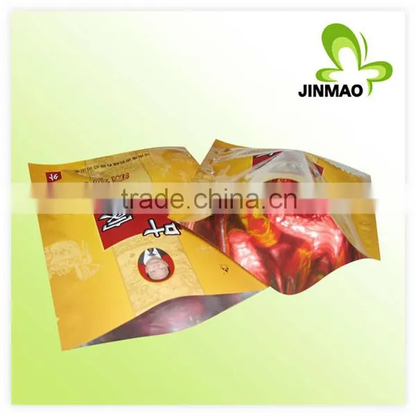High Grade Plastic Stand up Zipper Pouch