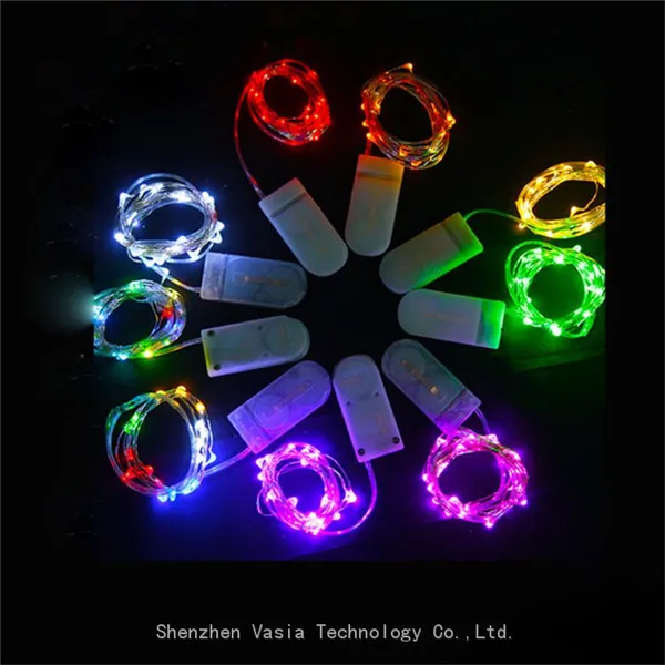 Wholesale 1M 2M CR2032 Battery Fairy String Lights Mini Copper Wire for Party Wedding DIY Crafts photo-4
