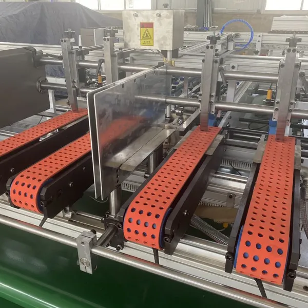 High Quality Automatic Double Pieces Folder Gluer Machine photo-3