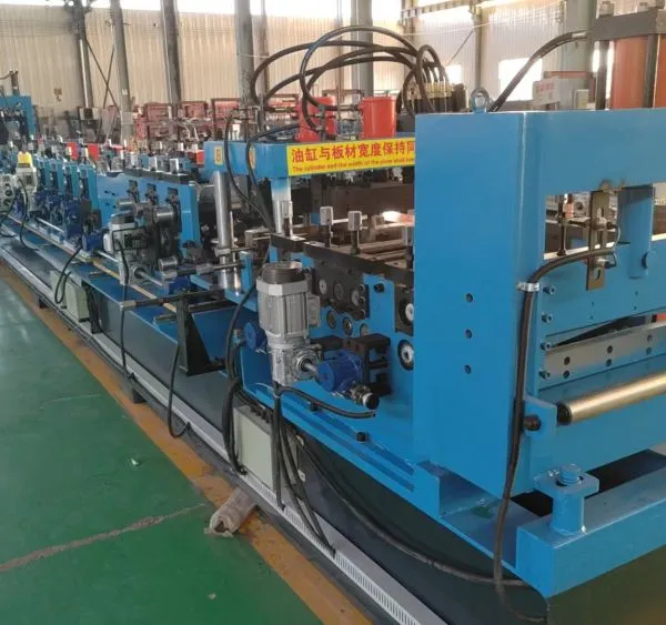 C Z Interchangeable Purlin C Channel Cold Roll Forming Machine photo-2
