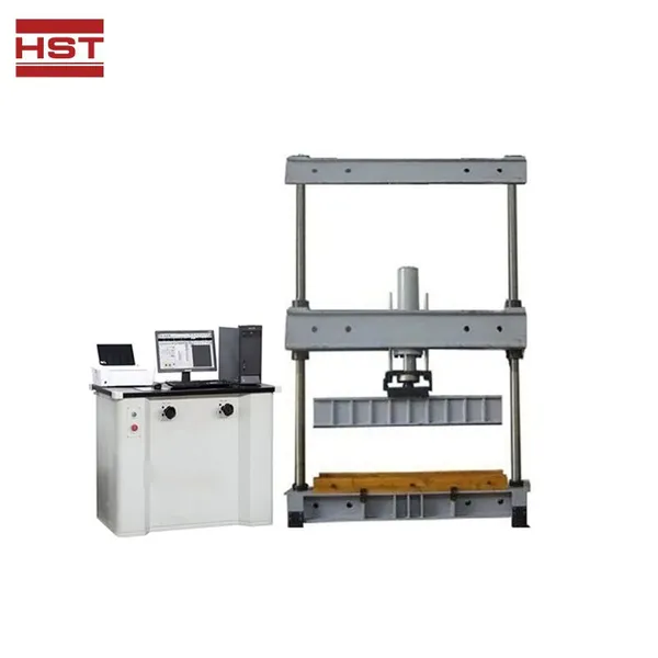 1000kn Standard ASTM C497 Concrete Pipe Computerized Servo Hydraulic Compression Testing Machine photo-2