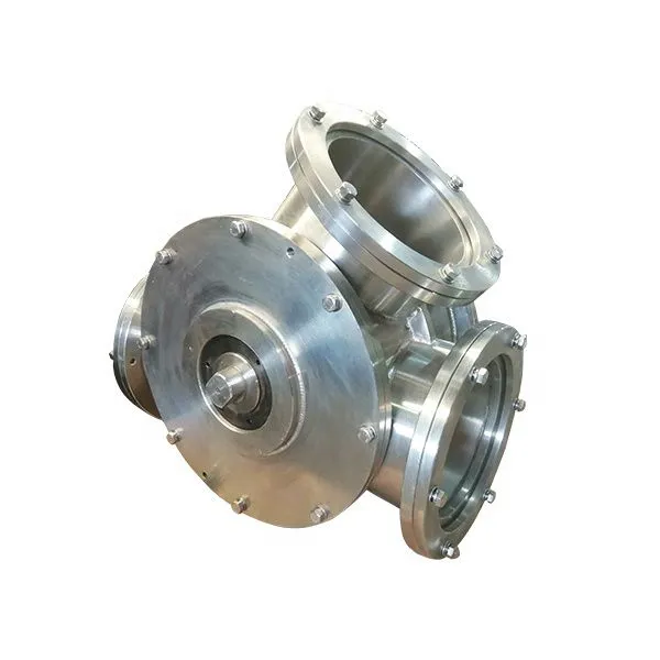 Pneumatic Spherical Three-way Diverter Valve photo-4