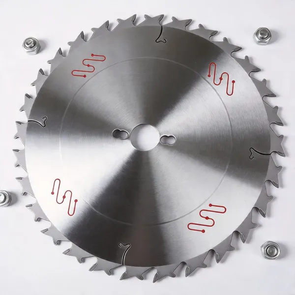 TCT Circular Saw Blade 300mm 28T ATB 75Cr1 for Solid Wood Rip Cutting - AOMJNG photo-2