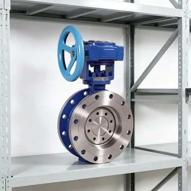 Double Eccentric Hard Seal Butterfly Valve for Wastewater Treatment Plants