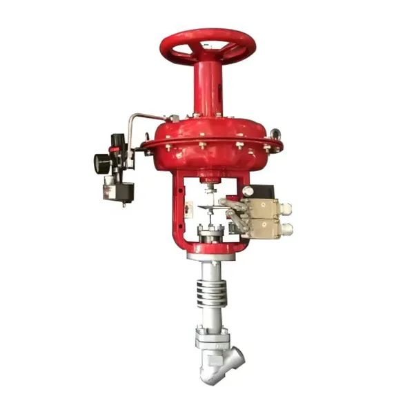 High quality pneumatic drain valve film Y-shaped steam valve