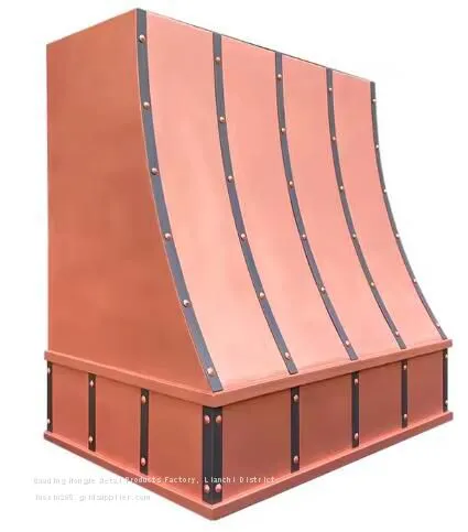 Pure Copper Range Hood Cover, Supplying Pure Handcrafted Kitchen Copper Range Hoods in Various Specifications and Types photo-5