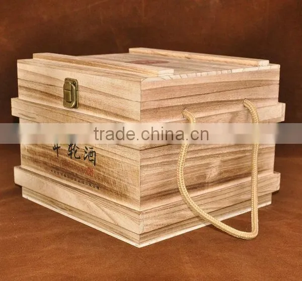 Luxurious Antique Style Wooden Wine Box Wooden Box photo-5