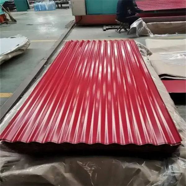 Wholesale ASTM Standard Galvanized Corrugated Steel Sheet GI Metal Roofing Plate Bulk Supply for Building Construction photo-4