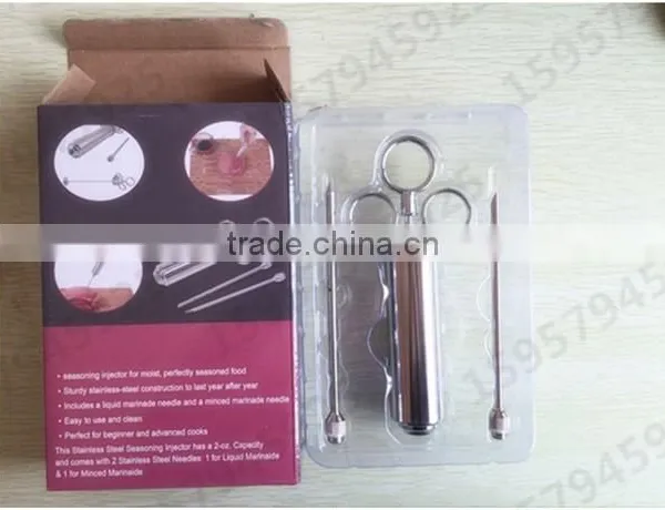 BBQ Cooking Tool Sauce Injector for Baking Turkey photo-3