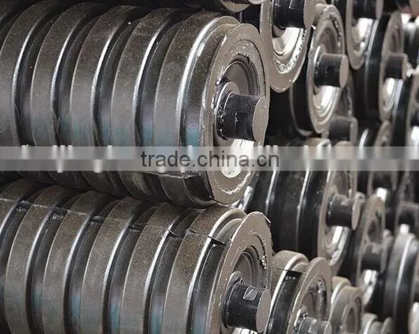 High Performance Rubber Coated Roller Conveyor Roller for Coal Mining photo-2