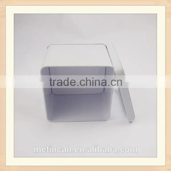 Direct Factory Window Square Tin Box With PVC Window photo-6