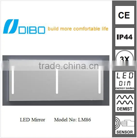 Any Shape 4mm Thickness Wall Mounted LED Bathroom Mirror photo-4