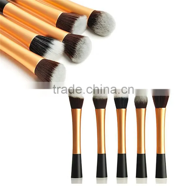 5PCS/SET Thin Waist Pinceaux Maquillage Hot Lady Concealer Dense Powder Blush Brush Facial Care Foundation Waistline Makeup Brus photo-4