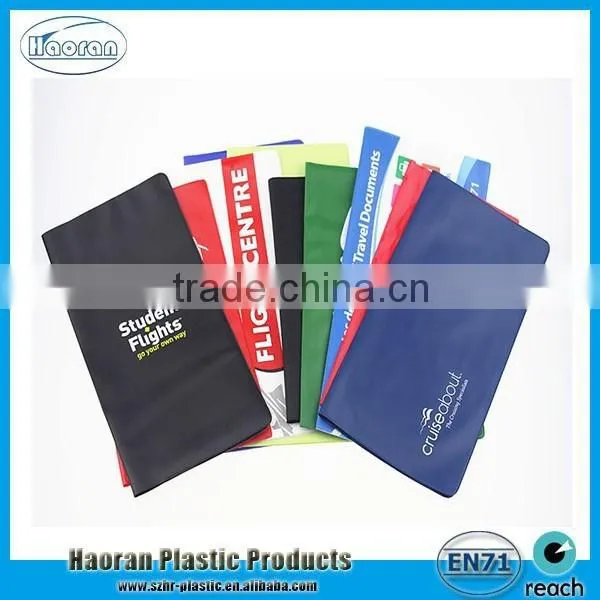 China Supply Plastic Vinyl Travel Ticket Wallet Cover OEM photo-5