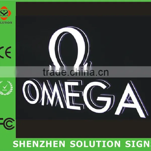 Popularity Illuminated Led Acrylic Sign Board photo-3