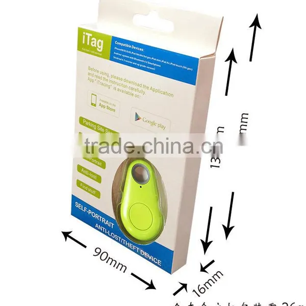 2015 Best Christmas Gift Smart Anti-lost Wallet Bluetooth Key Tracker GPS Locator Alarm Bluetooth Tag Tracker photo-2