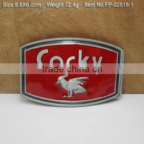 30mm Western Plate Buckle for Belt ZINC ALLOY Knife Belt Buckle Manufacturer photo-6