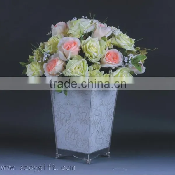 Beautiful Acrylic Flower Vase FOR Decoration photo-4