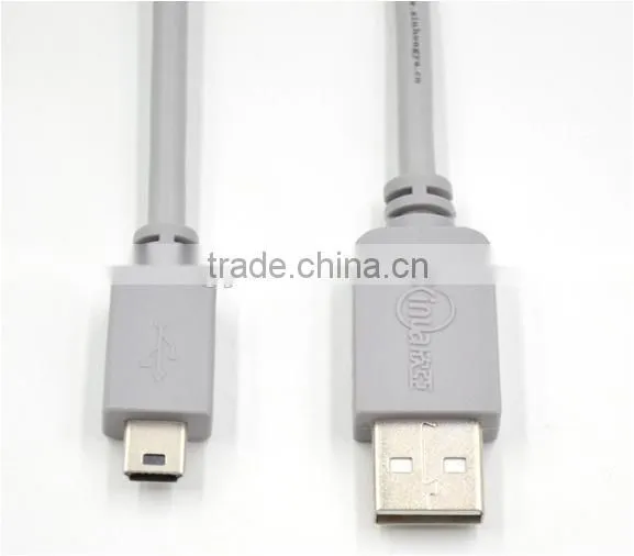 USB Cable 5PIN MINI B TO A USB 2.0 Cable for Camera PSP MP3 Mp4 Mp5 Free Shipping photo-2