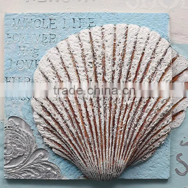 Home Goods Oil Painting of Seashell Abstract Oil Painting photo-3