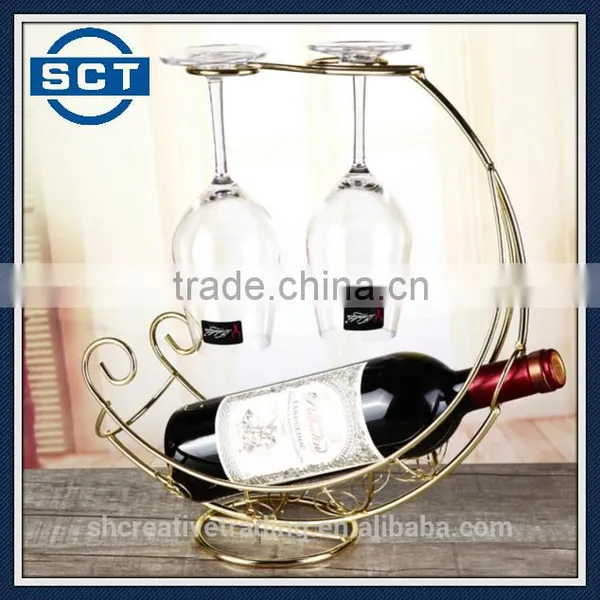 European Hanging Style Red Wine Bottle Rack photo-6