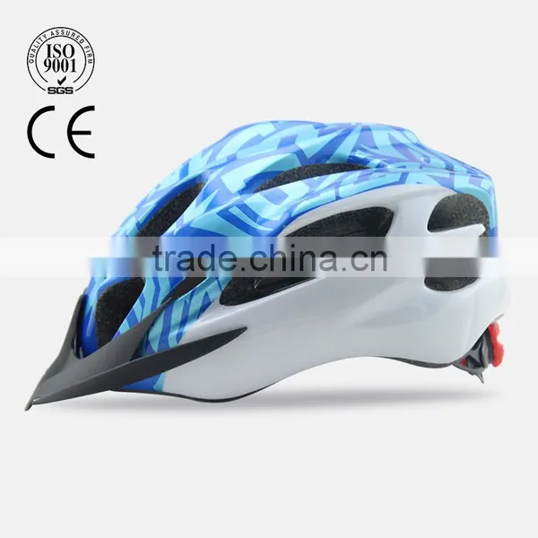 Colorful In-mold Adult Sport Riding Bike Bicycle Helmet Steel Grill photo-5