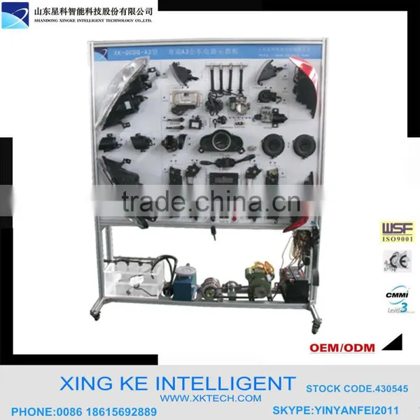 XK-SJB-QCDQ Entire Vehicle Electrical Training Board, Auto Training Lab Car Maintenance Teaching Board Vehicle Demo photo-2