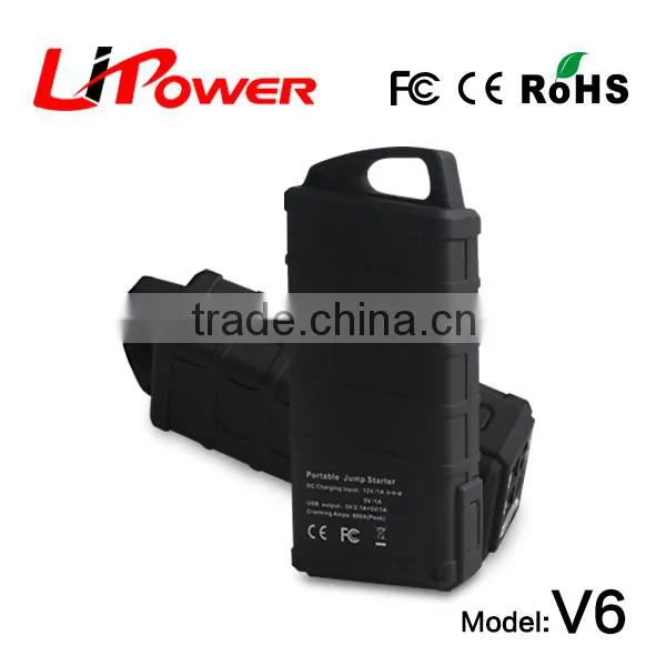 300A Start Current 12000mAh 12v Lithium Battery Pack All-in-One Mini Power Bank With LCD Display photo-4