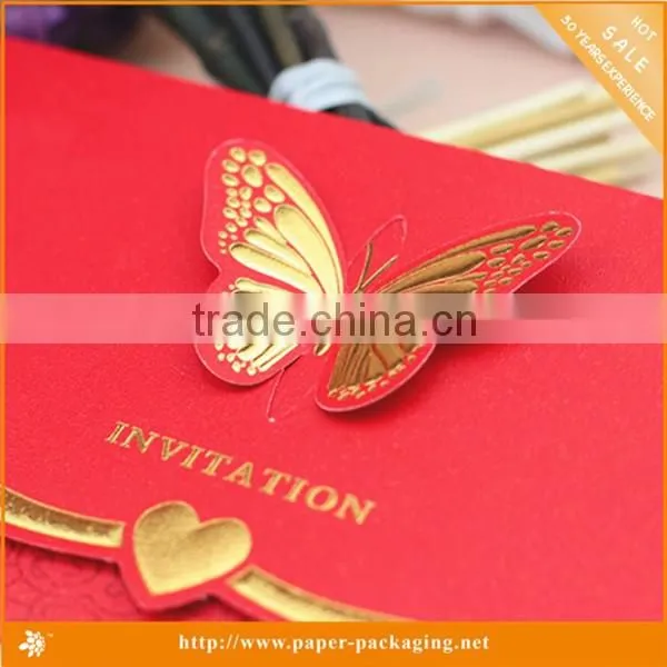 2015 Hot Sale Wedding Favor Card Printing