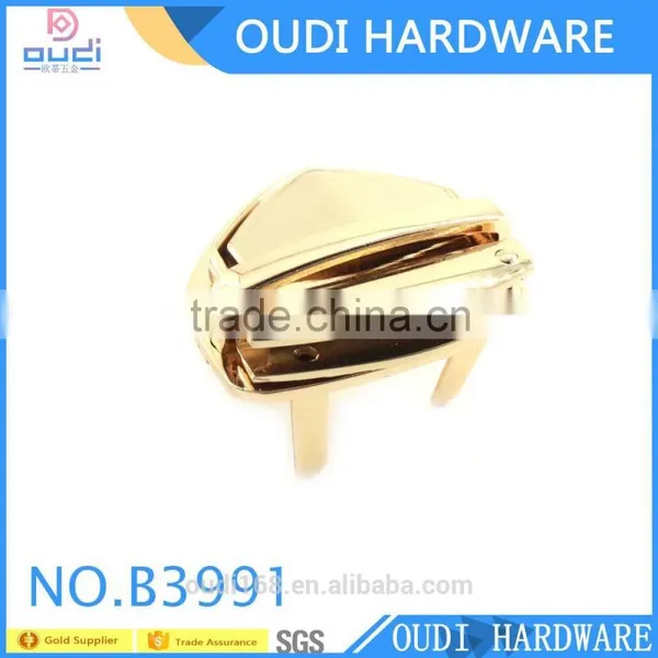 Zinc Alloy Bag Push Lock New Coming Fashion Bag Lock For Women Handbag Accessories photo-5