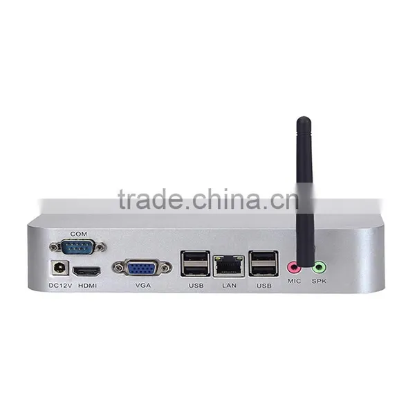 Cheapest L19X E350 Mini Cpu Media Center Industrial Computer 4G RAM 64G SSD With WIFI,12V Power Adapt Support WIN7/WIN 8.1 photo-2