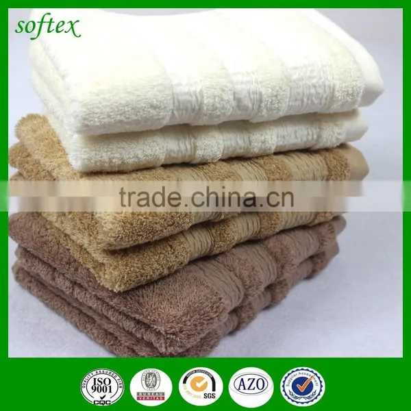 Luxury Egyptian Cotton Towels Wholesale China With Dobby Border photo-3