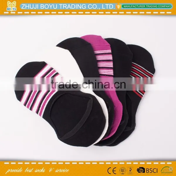 BY-161014 High-quality Fashion Socks Adult Soft Invisibility Boat Sock