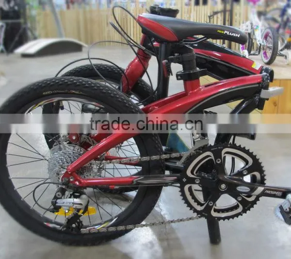 14" 16" 20" Single Speed Disc Brake Alloy Foldable Folded Folding Bicycle photo-3